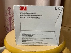 3M 8210 N95 Particulate Respirator Mask 19 Masks/Pack EXP 02/2027 PPE Authentic