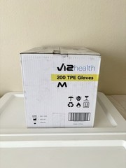 V12 Health TPE Food Service Disposable Gloves Lot Medium – 10 Boxes / 2000 Count