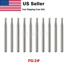 Dental Carbide Burs FG & RA for High & Low Speed (Choose Qty)