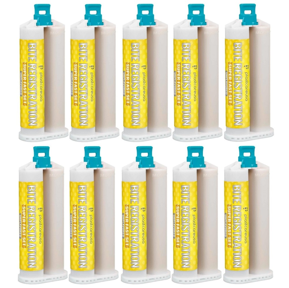 20 Super Fast Set Bite Registration Impression Material Unflavored 50ml