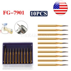 Dental FG7901 Carbide Burs 12-BLADE TRIMMING & FINISHING CARBIDE Made in China