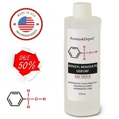 8 oz. Benzyl Benzoate USP/NF Wholesale Cas: 120-51-4 Bulk for Aroma, Cosmetics