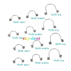 10/100 Pcs Dental Ortho Torquing Torque Rectangular Spring Anterior Teeth Wires