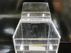 RESEARCH PRODUCTS INTERNATIONAL CORP ACRYLIC LAB CONTAINER 6X6X9″ W/ HINGED LID
