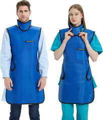 0.5Mmpb Xray Lead Apron for Xray with Thyroid Shield Collar,Lead Gown,Dental