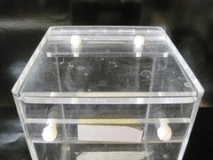 RESEARCH PRODUCTS INTERNATIONAL CORP ACRYLIC LAB CONTAINER 6X6X9″ W/ HINGED LID