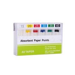 5Packs Dental Endo Root Canal Endodontic Absorbent Paper Points PP 0.02 15-40#