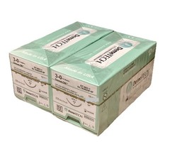 DemeLON 3-0 Nylon Sutures 24ct Bulk Lot 18” DFS-1 24mm RC EXP 10/2026 NEW SEALED