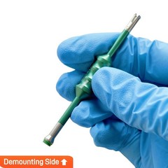 Dental Novaloc Retention Inserts Caps Peek Locator Mounting&Demounting Tool