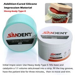 VPS Putty Fast Set, 400g Base & Catalyst, Regular Set PVS Impression USA