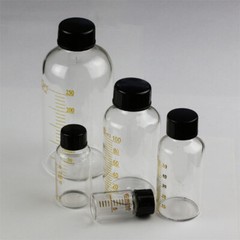 5ml – 250ml Reagent Bottles with Scale Chemistry Biology Laboratory Supplies