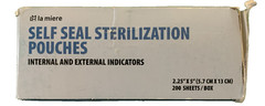 200 pcs 2.25″ x 5″ Self Sealing Sterilization Pouches Autoclave, Sterilizer Bag