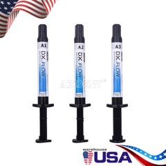 DENTEX DX.FLOW Dental Flowable Medium Flow Light Cure Composite A2 Resin