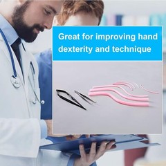 4PCS Vascular Microvascular Model Anastomosis Suture Training Teaching Mult Size