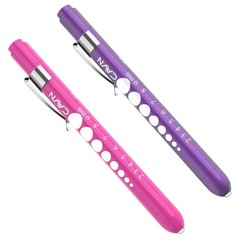 Durable & Lightweight LED Penlight with Pupil Gauge for Medical Examinations