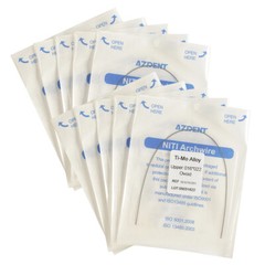 AZDENT Dental Orthodontic TMA Titanium Beta Ti-Mo Alloy Rectangular Arch Wires