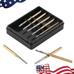 5pcs Cortadores de hueso tungsteno de carburo dental fresas de acabado FG 21mm