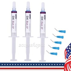 2x Dentex Dental Etching Gel 37% Acid Etchant Gel 5ml/syringe