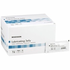 McKesson Lubricating Jelly Sterile 5 Gram Individual Packet 864 per Case 16-8946