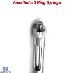 Dental Three Ring Anesthetic Injection Anesthesia Syringe Dentist Instruments