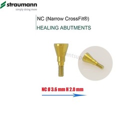 Fit Straumann ITI BL/BLT Healing Caps RC/NC, 3.6-6.5mm, Titanium, Closure Screws