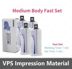 Dental VPS Impression Material Heavy Body Medium Light Fast Set, Made China