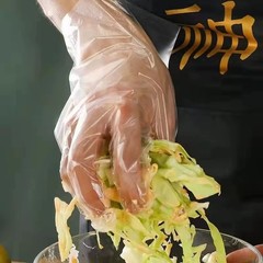 500 Count Disposable Poly Plastic Gloves for Cooking, Food Prep and Food Service