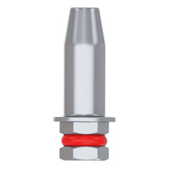 1pcs Dental Hex Driver For Root Shaped Compressive Fixture Adapter Head