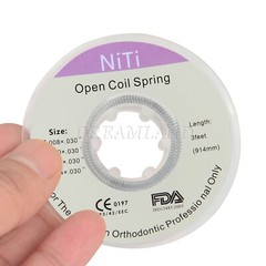 1 Roll Dental Orthodontic Niti Open Coil Spring Spool Dia .012*030 ” inch 914mm
