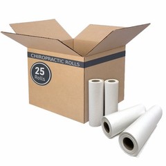 BodyMed Premium Headrest Paper Rolls for Chiropractic Exam Table, Disposable