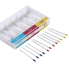 Dental Absorbent Paper Point/Gutta Percha Points Taper 0.02/0.04/0.06 F1 F2 F3