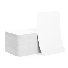 White Dental Medical Tattoo Tray Paper Cover for Size “B” Trays-8.25 “x 12.25”