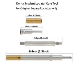 Zimmer Tapered Screw-Vent 4.5mm Internal Hex Implant 1-5mm for Locator Abutment
