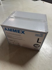 1000 (10 Boxes) AMMEX L Large Clinical Professional Vinyl Exam Gloves Protection