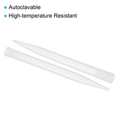5ml Pipette Tips, 300 Pcs Plastic Autoclavable Universal, White