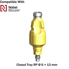 Dental Impression Transfer Coping Open Closed Tray Analog NP RP fit Nobel Active