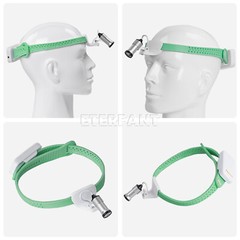 ETERFANT Lightweight Silicone Headlight Lamp Green Dental Surgery Medical 5W LED