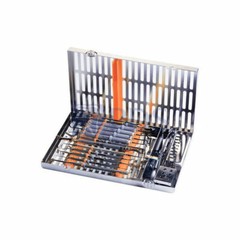 HU-FRIEDY DENTAL CASSETTE IMS 12 INSTRUMENTS ORANGE IM8123 OPEN BOX