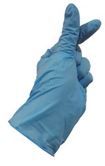 Nitrile Disposable Exam Gloves Powder Free,3.5Mil S,M,L,XL (100pcs/Bx),Blue