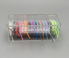 Dental Ortho Elastic Ultra Power Chains Holder Case Box with Mixed Power Chains