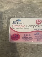 Sky Choice FLOWABLE COMPOSITE 4 SYRINGES +20 Tips Shades A2