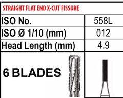 FG 558L Carbide Burs FG558L Bur #558L Friction Grip Made in China