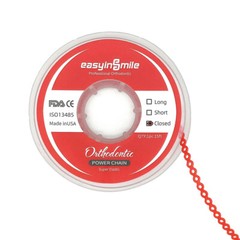 15ft Dental Elastic Power Chains Braces Orthodontics Ligature Ultra Rubber Bands