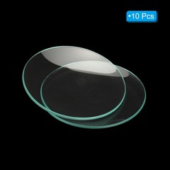 90mm Diameter Watch Glass, 10 Pack Beaker Cover Smooth Edges, Transparent