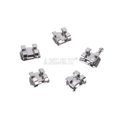 AZDENT Dental Orthodontic Brackets Braces Mini Roth MBT Slot 022/018 Hooks 345