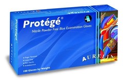 Supermax 93999 Aurelia Protege Nitrile Gloves Blue Extra Large Sky Blue 100/Bx