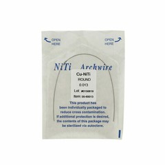 Dental Orthodontic Copper Cu-Niti Wire Arch Wires Rectangular Round Damon Brace
