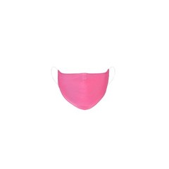 5 FUCHSIA 2-Layer Cotton Face Masks Washable Protective Covers Protection Gear