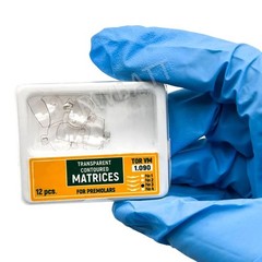 Dental Matrix Bands Ring Sectional Matrice Clamp Clear Anterior Matrix System
