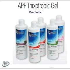 5 x Bottles Dental Fluoride Gel APF Thixotrophic Fluoride 1.23%, 17oz, Exp 09/25